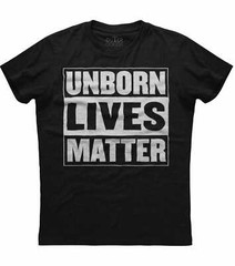 Unborn Lives Matter, Anti Abortion Men’s New Patriotic Trending Black T-shirt