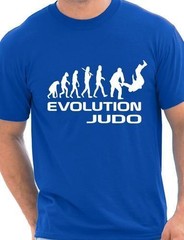 Evolution Of Judo Martial Arts Funny Adult Mens T-Shirt Birthday Gift Size S-XXL