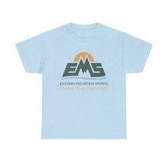 Eastern Mountain Sports T-Shirt Defunct Outdoor Retailer Follow Your Own Path