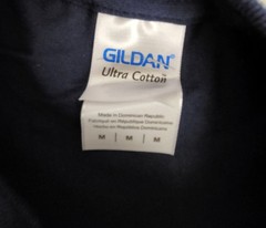 5 PACK Gildan Medium Blue Ultra Cotton Short Sleeve Blank Crew Neck Tee T-Shirt