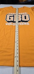 Tennessee Volunteers Go Big Orange Fanatics T-Shirt Large NWT