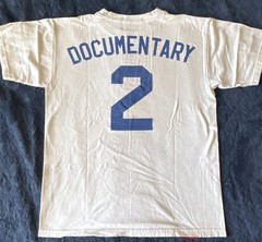 The Game La Familia Documentary #2 Crew Neck T-Shirt White/Blue Dodgers Graphic