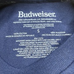 Budweiser Mens Baseball Graphic T Shirt Bud King Of Beers Size Small NEW NWOT