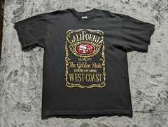 Athletic Pro Short Sleeve T Shirt Men’s Size XL Black San Francisco