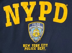 NYPD Officially Licensed Blue T-Shirt Size Men’s Large New York Police