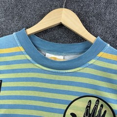 VTG 80’s BODY GLOVE T Shirt Mens M Blue Yellow Single Stitched Surf Art Beach