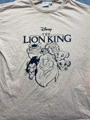Disney Classics The Lion King T-Shirt Beige/Tan Size Small