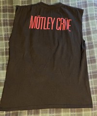 Vintage Motley Crue Sleeveless T Shirt Vintage Theater of Pain Grunge Era Evil L