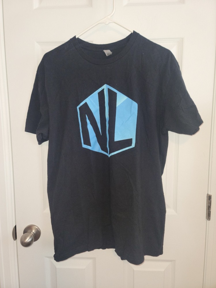 Mens Next Level Short Sleeve Crew Neck T-shirt SZ L