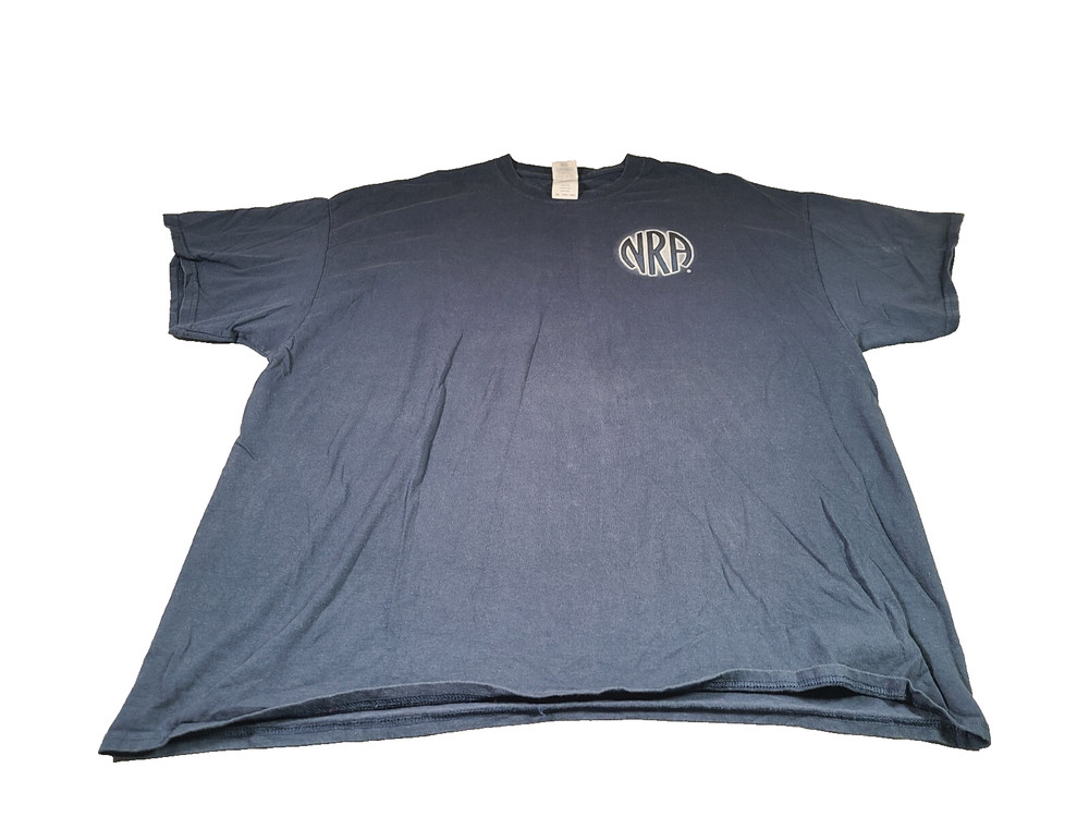 NRA Shirt Mens XXL Bald Eagle The Right of The People America USA 2-Sided