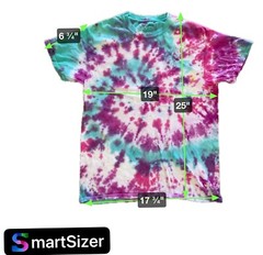 Multi-Color Tie Dye T-Shirt Adult Unisex M 100% Cotton Snowcone Colors!