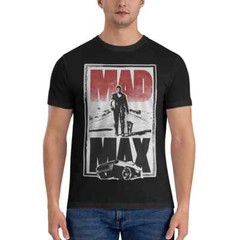 V8 Interceptor Men T Shirt Mad Max Vintage Tee Shirt Short Sleeve O Neck T-Shirt
