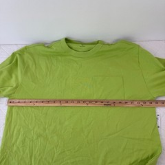 Mode of One Mens Relaxed Fit Pocket T-Shirt Lime Green XL NEW Contemporary