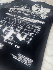 Hellstar Black Logo Graphic Print Crew Neck Short Sleeve T-Shirt Men’s L