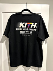 KITH “Habit Forming” Tee – Black – Size Large