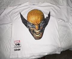 Civil Regime limited Marvel Deadpool & Wolverine Men’s XXL White ribbed collar