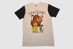 Disney The Lion King Mens Timon, Pumbaa, Simba White Shirt New Medium