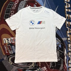 BMW M Motorsport Shirt Official Puma ESS MMS Logo Men’s Large New With Tags