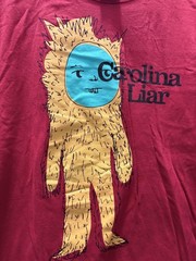 Carolina Liar Shirt Mens Small Red Monster Graphic Band Music Tee The Core