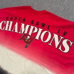 Fanatics Tampa Bay Buccaneers Super Bowl LV Champions Ombre Spirit T Shirt XL