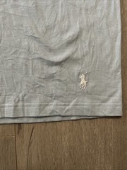Polo Ralph Lauren T-Shirt Men’s Large Sky Blue White Pony Preppy