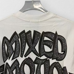 NEW 2026 Mixed Emotion White “Arch Angel” Rhinestone Men’s Tee