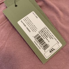 Goodfellow Shirt Mens 4XL Old Rose Every Wear Tee Pink Short Sleeve Casual Soft