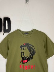 Vintage 90s Mao Zedong T-Shirt Size ~M-L