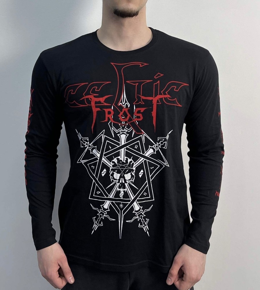 Celtic Frost – Morbid Tales (B&C) Long Sleeve Black T-Shirt bathory venom