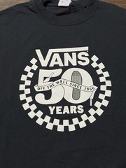 Friends and Family Vans 50th Anniversary 2016 SMALL 50 Years Shirt Tee S