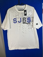 Sean John SJ65 Men’s T-Shirt XL NWT White Blue Graphic Urban Streetwear Y2K