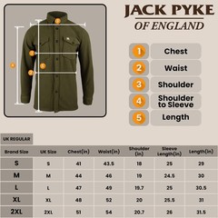 JACK PYKE Polar Fleece Long Sleeve Shirt Green Check
