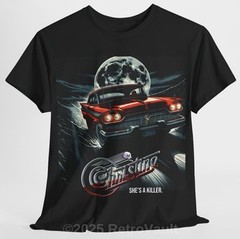Christine T Shirt – 80’s Stephen King Horror Classic – Plymouth Fury Car Art