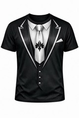 Digital Remains Tuxedo Shirts