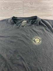 Fjallraven Shirt Mens Large Black 1960 Logo Graphic Outdoor Tee Casual
