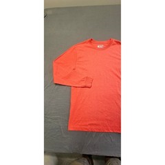 Carhartt Mens K231 Loose Fit Long Sleeve Graphic T-Shirt Orange Small TK0231-M
