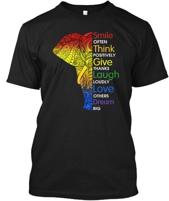 Elephant Typo For You T-Shirt Made in the USA Size S to 5XL