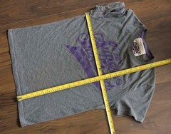 Superdry T Shirt Size M Logo Spell Out Gray **07g0810p