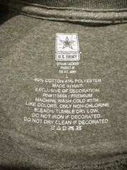 United States of America Army Est. 1775 “Are You Army Strong?” Green Tee Men’s L