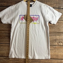 Teddy Fresh Shirt Mens Small Los Angeles 101.1 Radio White Graphic Tee