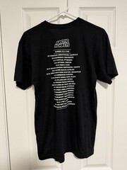 Arctic Monkeys Tour Shirt 2014 AM Album Tee Black Wave Graphic Size Medium