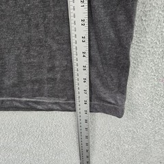 Taco Bell Men Shirt L Charcoal Diablo Sauce Logo Short Sleeve Ringer