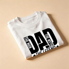Father’s Day Printed Men’s T-Shirt | Premium Cotton T-Shirt USA Printed