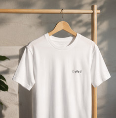 Sun Bicycle Soda Casual Man T-Shirt 100% Organic Cotton Minimal Style Summer