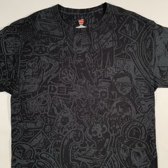 DEFCON 25 Hacker T-Shirt Men Large All Over Print Cyber Security Convention