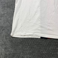 Nautica T Shirt Mens Large Multicolor Colorblock Cotton Spellout Logo Streetwear