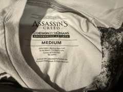 ASSASSINS CREED Mens 100% Cotton T-Shirt Shirt – Sz Medium
