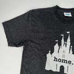 Home Shirt Men Medium Castle Spell Out Travel Magic Work Party Run Gym USA Ex