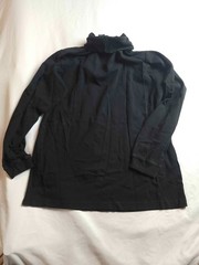 Ivy Crew Classics Turtleneck Shirt Mens Size 2XL Black Long Sleeve Mock Neck