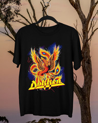 NEW George Lynch- DOKKEN Band Black All Size S-5XL Tee Shirt